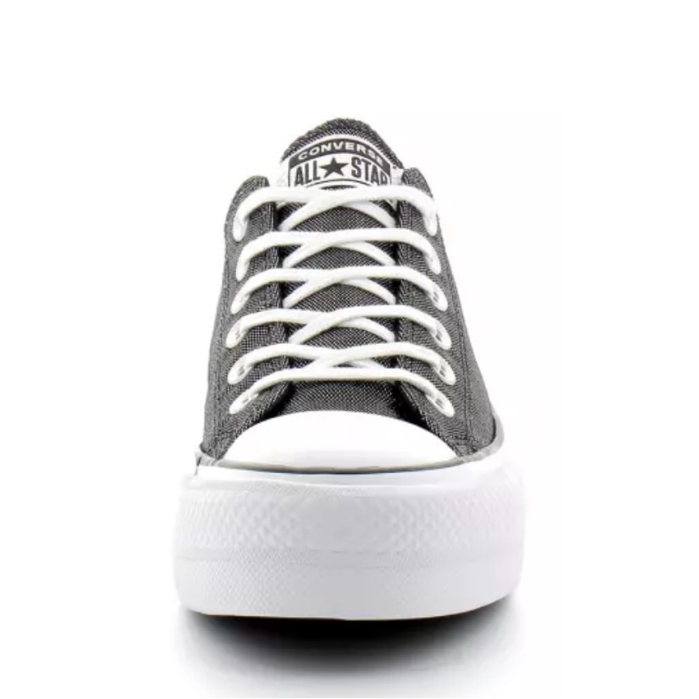 NWT IN BOX CONVERSE CHUCK TAYLOR ALL STARS METALLIC LIFT SNEAKERS SIZE 7 - Picture 10 of 14